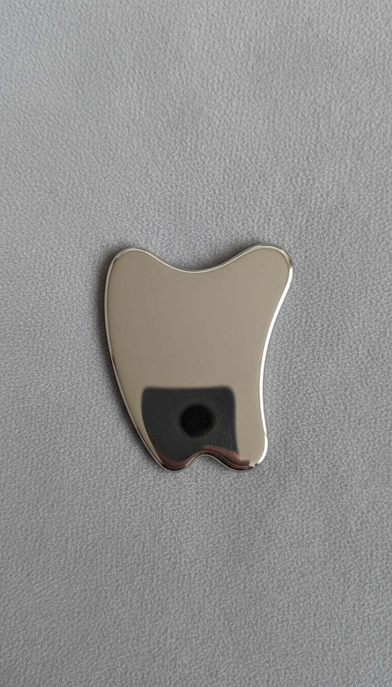 Polished Metal Gua Sha Stone