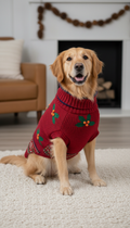 Festive Knit Christmas Sweater for Dogs
