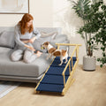 Adjustable Height Dog Ramp with Non-Slip Mat
